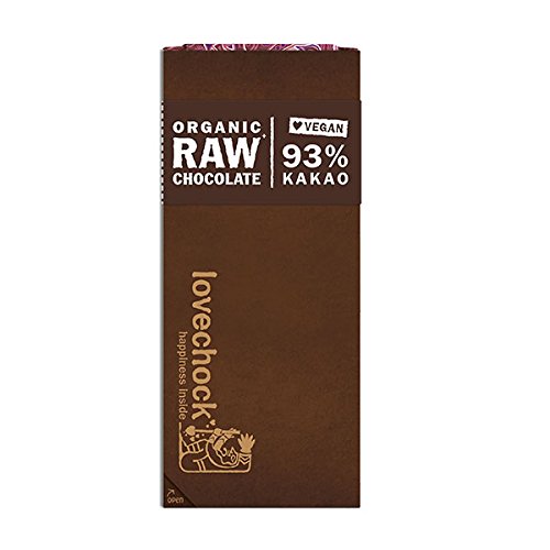lovechock 93% Pure Cacao, 2er Pack (2 x 70 g) von Lovechock