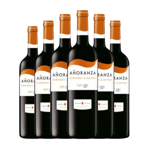 Lozano Añoranza Cabernet Sauvignon & Shiraz La Mancha 75 cl Rotwein (Karton mit 6 Flaschen von 75 cl) von Lozano