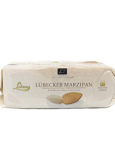 BIO Lübecker Marzipan Rohmasse, 1 kg von Lubeca - DE-ÖKO-001 von Lubeca