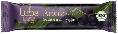 Aronia Fruchtriegel, Bio 2 x 30 gr von Lubs