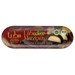 Lübecker Edelmarzipan g.g.A. mit Zartbitterschokolade von Lubs