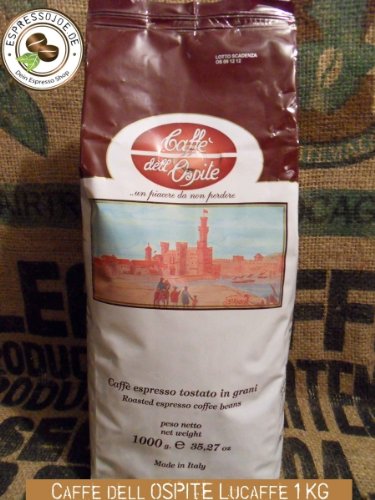 Lucaffe Caffé del Ospite Espresso Kaffee Bohnen 1 KG TOP Preis von Lucaffé