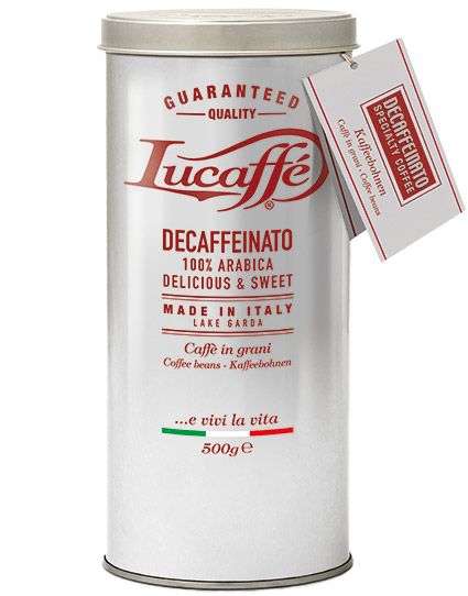 Lucaffe Espresso Decaffeinato Koffeinfrei Dose von Lucaffé