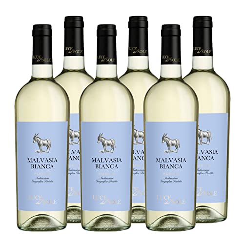 Malvasia Bianca Puglia IGT "Luce del Sole" Weißwein Apulien trocken (6 x 0.75l) von Luce del Sole