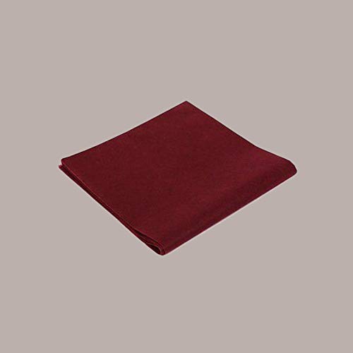 LUCGEL Srl 100 Stück Platzdeckchen aus Vliesstoff, Bordeaux, lebensmittelecht, 33 x 45 cm, farbiges Papier, Nonwoven Tablecloths Bordeaux von Lucgel