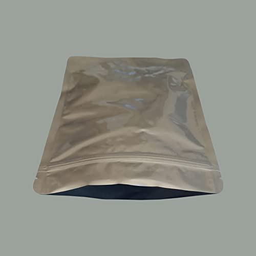 Lucgel Vakuumbeutel Aluminium mit Reißverschluss 20 + 30 x 10 cm - 50 Stück - von Lucgel