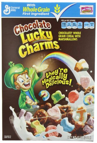 General Mills Lucky Charms Chocolate, 1er Pack (1 x 340 g Packung) von Lucky Charms