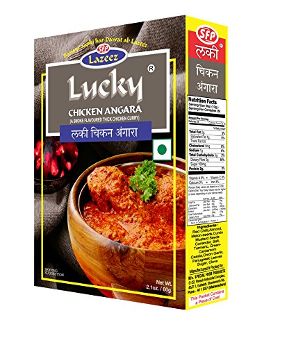 Lucky Hähnchen-Angara-Gewürzmischung Masala 2.1 oz (Pack of 3) von Lucky