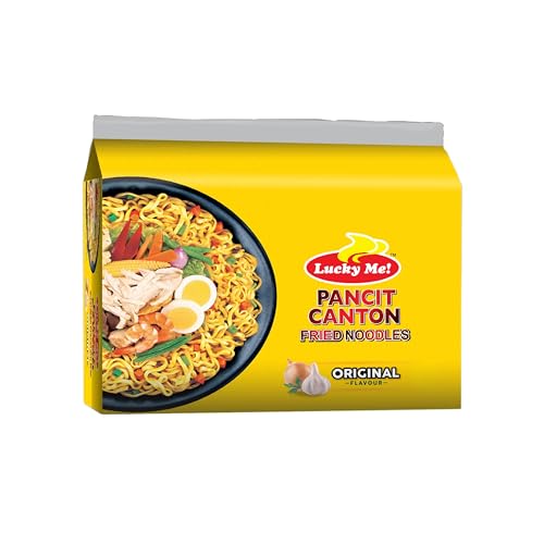 Lucky Me! Pancit Canton Instant Noodles Original Flavour (6 Einheiten), 360 g von Lucky Me!