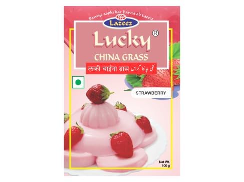 Lucky China Grass Choco Berry Combo (Strawberry+Raspberry+Chocolate) 300g von Lucky