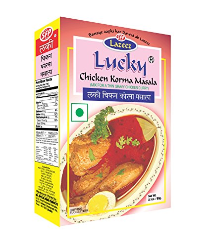 Lucky Huhn Korma Masala 60g 3 Stück von Lucky