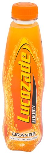 Lucozade Energy Orange Crush Drink 500 ml, 12 Stück von Lucozade