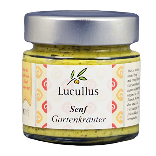 Senf Gartenkräuter 115ml - Senf - Lucullus Salmen von Lucullus Salmen