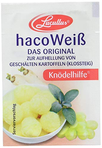 Hacoweiss Knödel, 20er Pack (20 x 5 x 5 g) von ANICEMOON