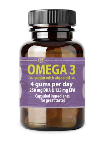 Supplements4you made by LÜHDERS | Omega 3 Gummies with DHA & EPA | 150g von Lühders Quality