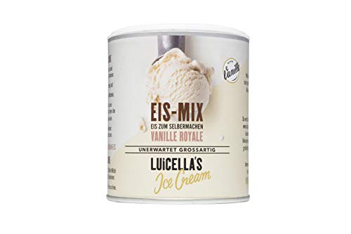 Luicella's Eispulver Eis-Mix Vanille Royale 100% natürlich (6 Dosen) von Luicella's Ice Cream