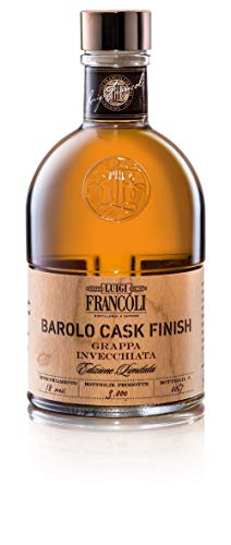 LUIGI FRANCOLI -" GRAPPA BAROLO CASK FINISH" - 50cl 40% vol. von LUIGI FRANCOLI