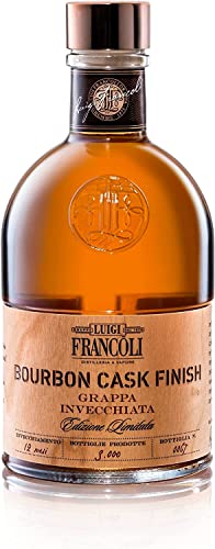 Luigi Francoli -"Grappa BOURBON Cask Finish" - 50cl. 40% vol. … von LUIGI FRANCOLI