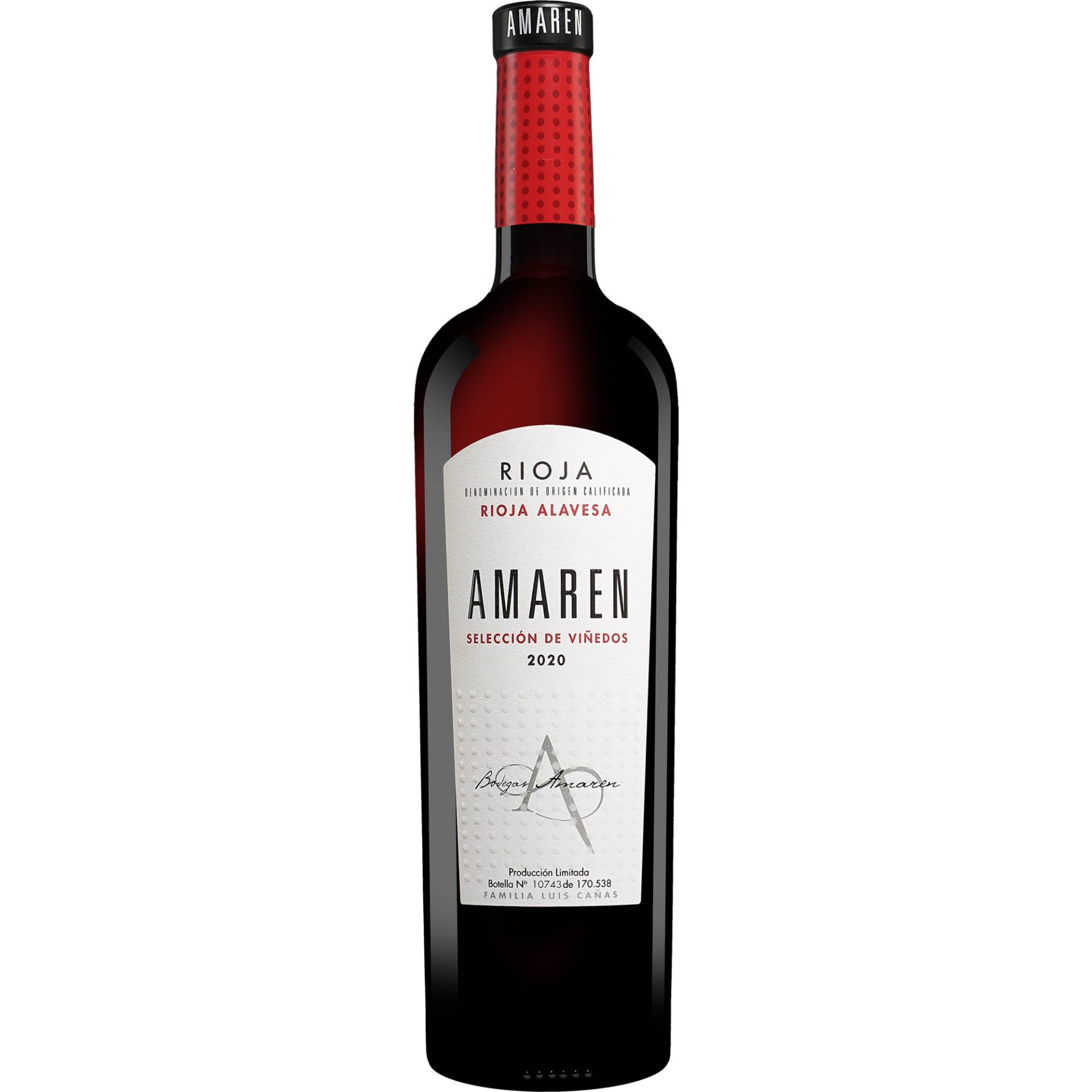 Luis Cañas »Amaren« Crianza 2020  0.75L 14.5% Vol. Rotwein Trocken aus Spanien von Luis Cañas