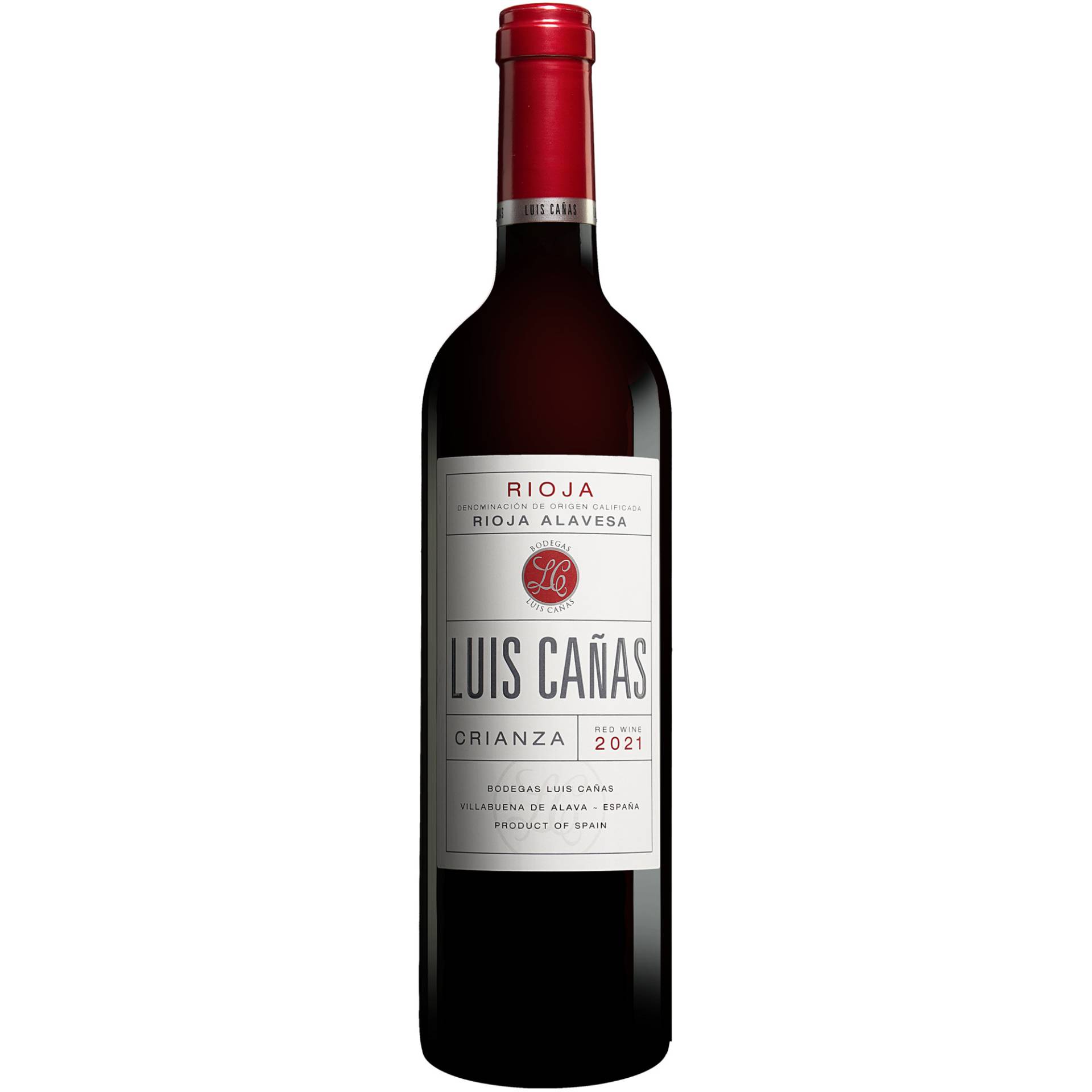 Luis Cañas Crianza 2021  0.75L 14.5% Vol. Rotwein Trocken aus Spanien von Luis Cañas