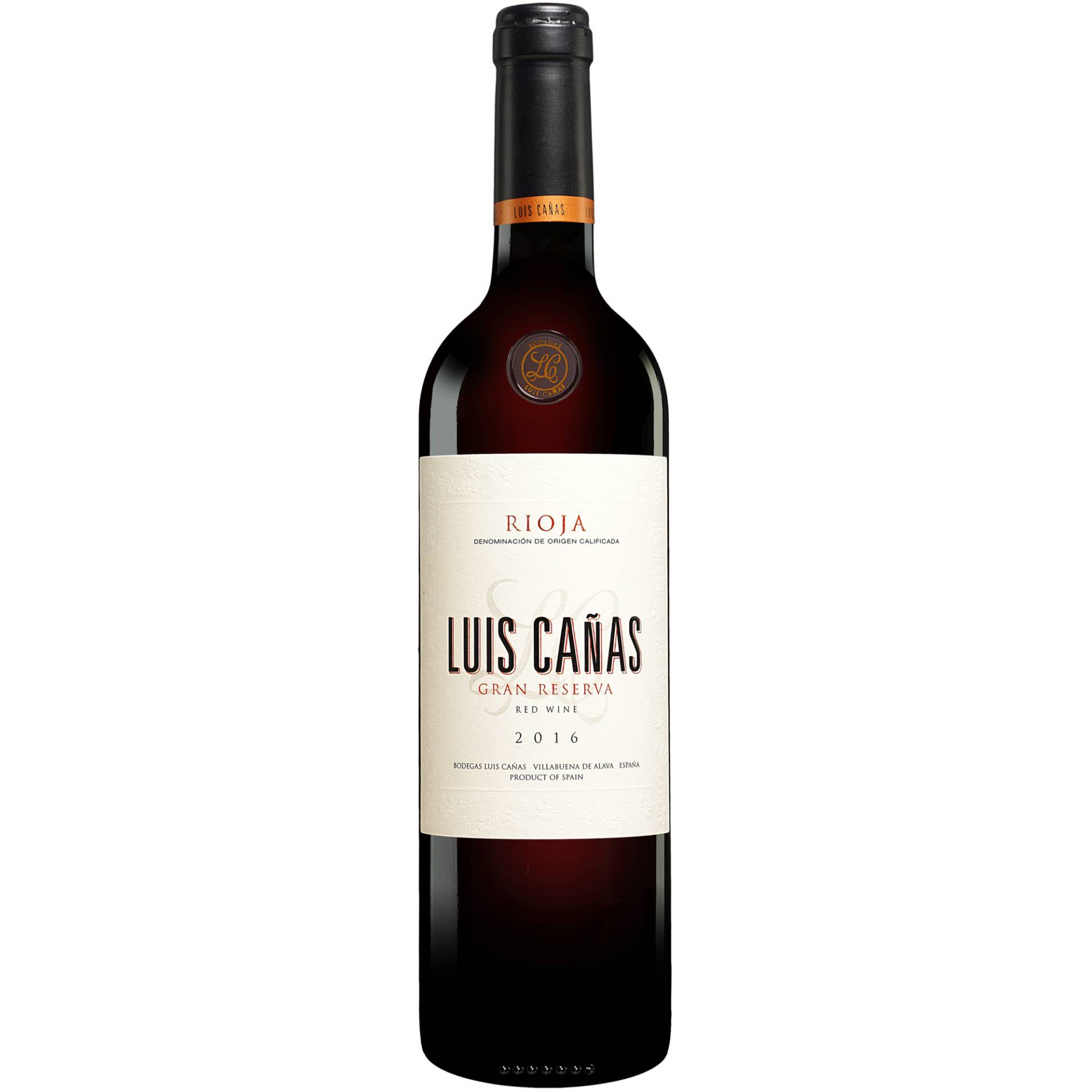 Luis Cañas Gran Reserva 2016  0.75L 14.5% Vol. Rotwein Trocken aus Spanien von Luis Cañas