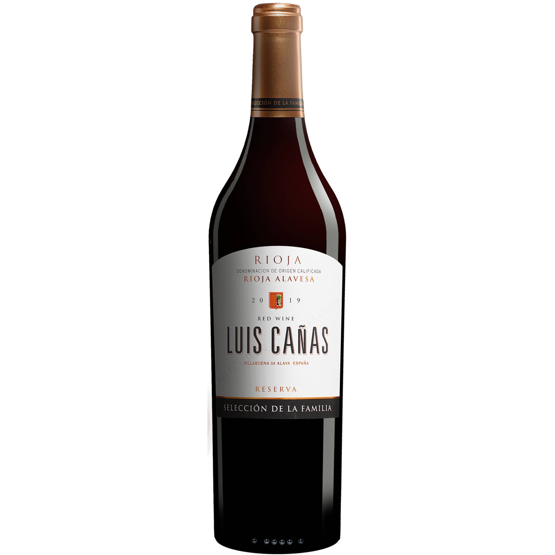 Luis Cañas »Selección de la Familia« Reserva 2019  0.75L 14.5% Vol. Rotwein Trocken aus Spanien von Luis Cañas