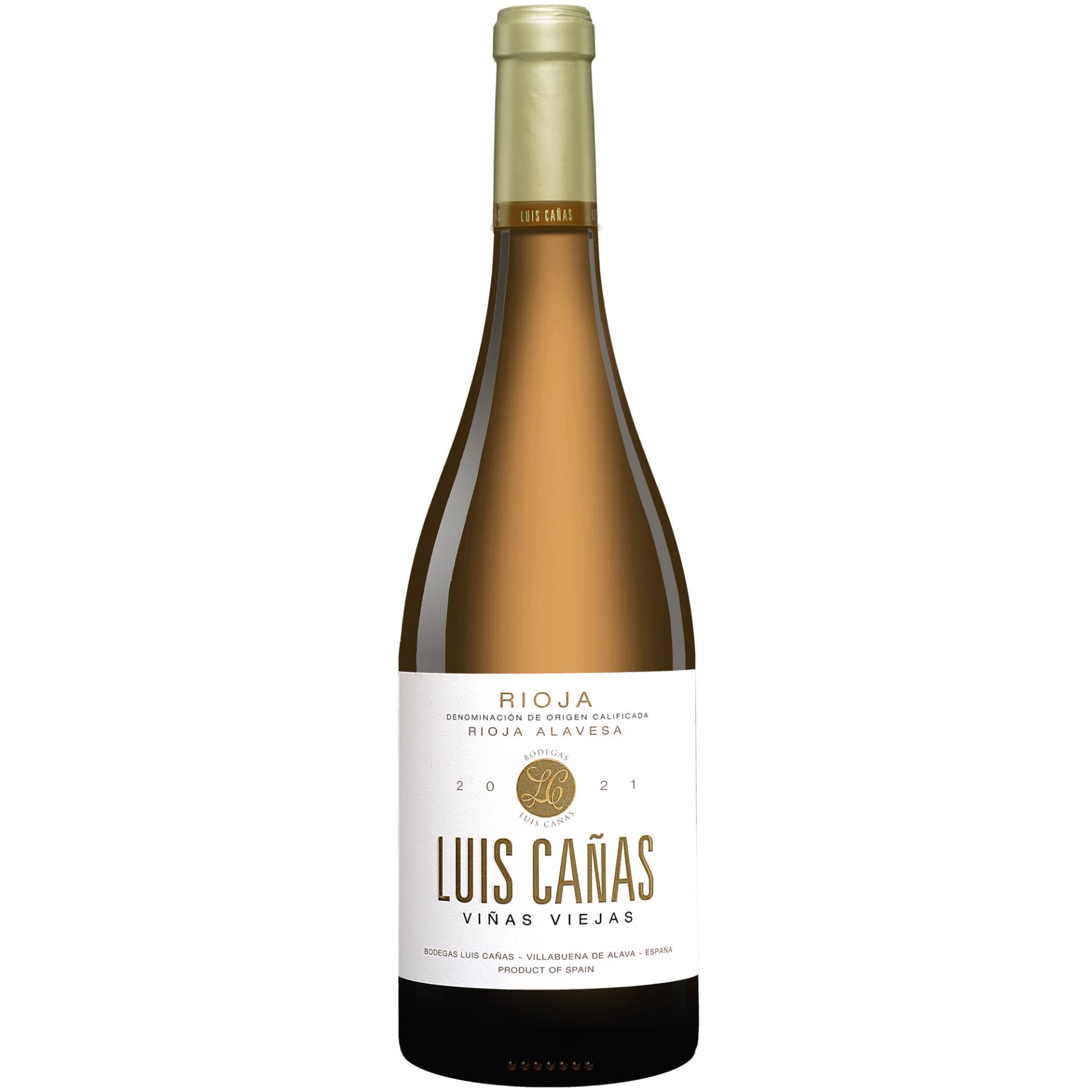 Luis Cañas Viñas Viejas 2021  0.75L 13.5% Vol. Weißwein Trocken aus Spanien von Luis Cañas