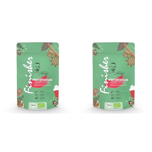 Bio Wintergenuss Food Finisher | 80g Zuckergewürzmischung im Standbodenbeutel | Für Glühwein, Kakao, Kekse, Lebkuchen, Süßspeisen, Spicy Gin Tonik | by Luis Dias (Packung mit 2) von Luis Dias