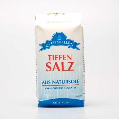 500g Luisenhaller Tiefensalz FEIN Originalverpackung - von Sattie