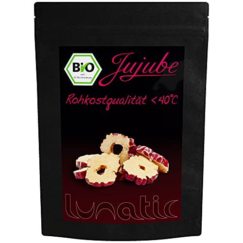 Bio Jujube Chips - Rohkostqualität - Trockenfrüchte 1kg von Lunatic