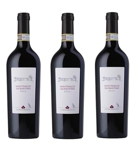 3x 0,75l - 2019er - Lungarotti - Tenuta di Montefalco - Montefalco Sagrantino D.O.C.G. - Umbrien - Italien - Rotwein trocken von Lungarotti