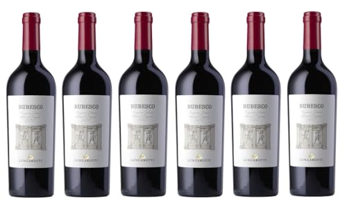 6x 0,75l - 2020er - Lungarotti - Tenuta di Torgiano - Rubesco - Torgiano D.O.P. - Umbrien - Italien - Rotwein trocken von Lungarotti