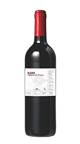 6x 0,75l - 2021er - Lungarotti - Tenuta di Montefalco - Ilbio - Rosso - Umbria I.G.P. - Umbrien - Italien - Rotwein trocken von Lungarotti