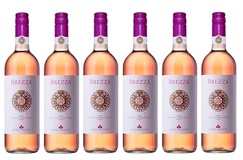 6x 0,75l - 2023er - Lungarotti - Brezza - Rosato dell' Umbria I.G.P. - Umbrien - Italien - Rosé-Wein trocken von Lungarotti