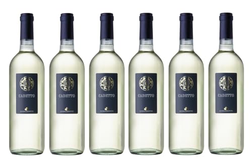 6x 0,75l - 2023er - Lungarotti - Cadetto - Bianco - Umbria I.G.P. - Umbrien - Italien - Weißwein trocken von Lungarotti