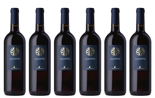 6x 0,75l - 2023er - Lungarotti - Cadetto - Rosso - Umbria I.G.P. - Umbrien - Italien - Rotwein trocken von Lungarotti