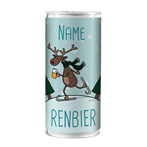 Lustapotheke® Bier mit Namen zu Weihnachten - Renbier - für alle Bierliebhaber von Lustapotheke