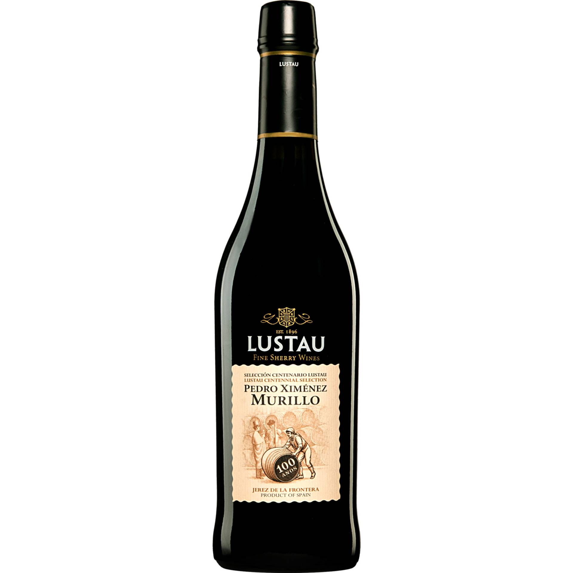 Lustau »Murillo Centenary Selection« Pedro Ximénez - 0,5 L  0.5L 17% Vol. Süß aus Spanien von Lustau