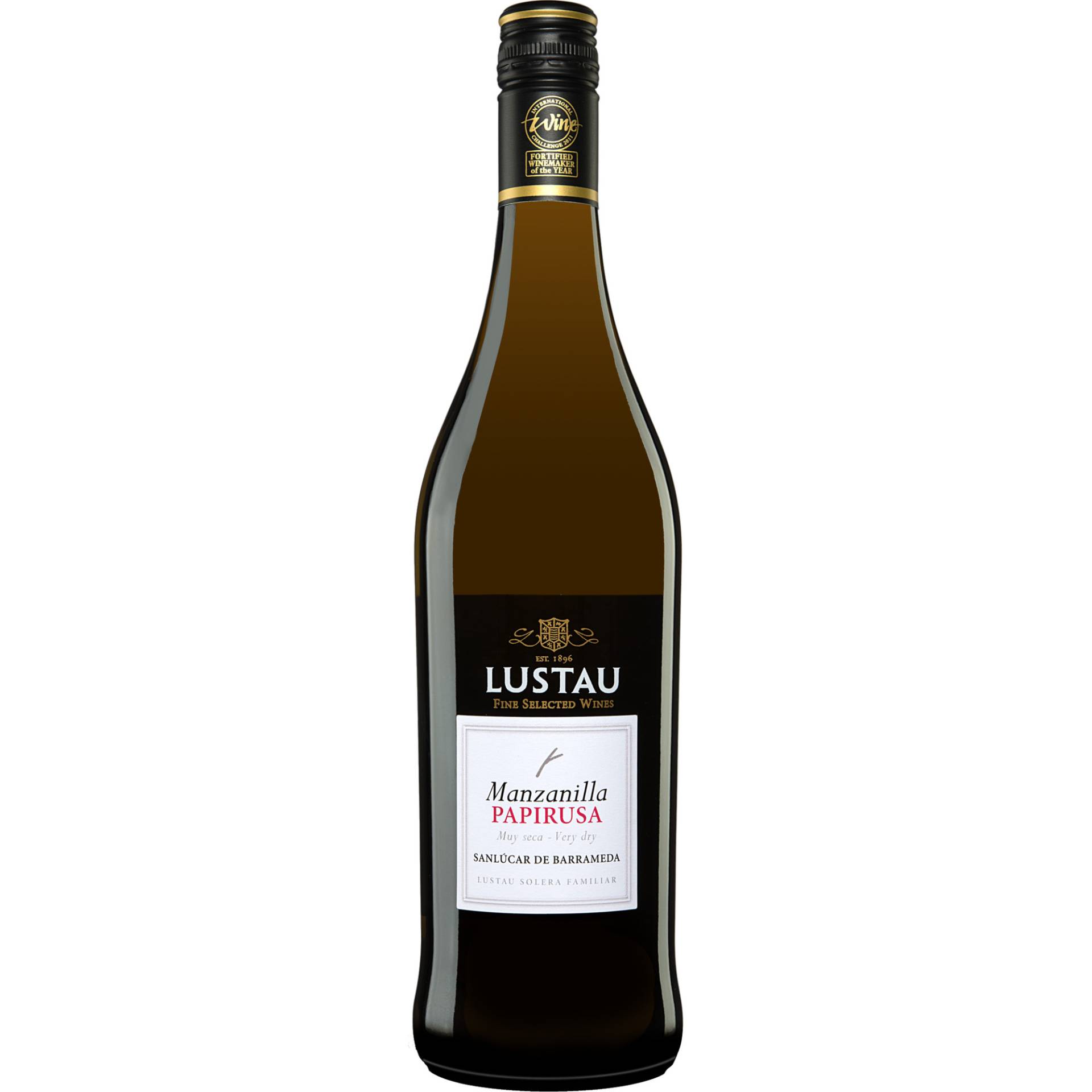 Lustau »Papirusa« Manzanilla  0.75L 15.5% Vol. Trocken aus Spanien von Lustau