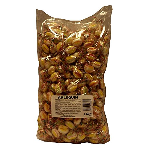 Lutti Arlequin 3000g Beutel (süß-saure Fruchtbonbons) von Lutti