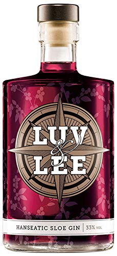 Luv & Lee Hanseatic Sloe Gin aus Hamburg 0,5l (33% Vol) von Luv & Lee-Luv & Lee