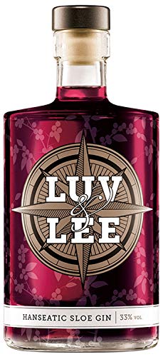 Luv & Lee Hanseatic Sloe Gin aus Hamburg 0,5l (33% Vol) von FOXCUP