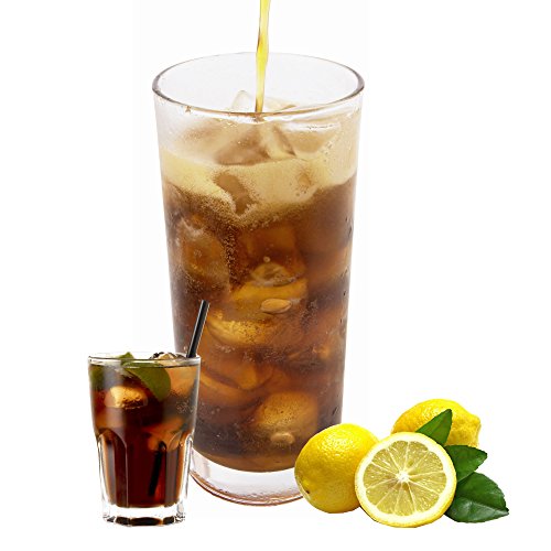 Cola Zitrone Geschmack extrem ergiebiges allergenfreies Energy Drink - Getränkepulver Sportgetränk von Luxofit Deutschland