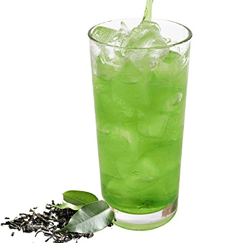 Grüner Tee Geschmack extrem ergiebiges allergenfreies Energy Drink - Getränkepulver Sportgetränk (1 kg) von Luxofit Deutschland