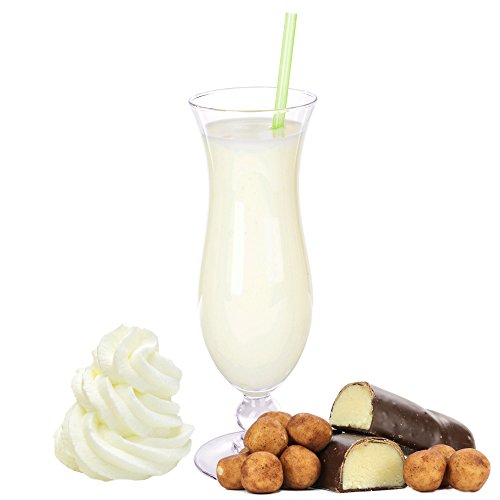 Marzipan Sahne Molkepulver Luxofit mit L-Carnitin Protein angereichert Wellnessdrink Aspartamfrei Molke (Marzipan Sahne, 1 kg) von GEEGVV