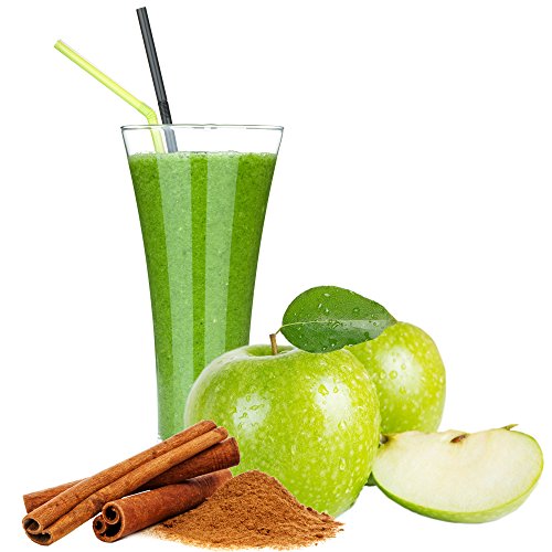 Zimt Apfel Molkepulver Luxofit mit L-Carnitin Protein angereichert Wellnessdrink Aspartamfrei Molke (Zimt Apfel, 333 g) von Luxofit Deutschland