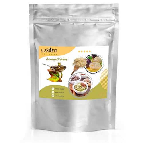 Luxofit Ahornsirup Aroma Pulver, geeignet für Lebensmittel, Geschmacksverfeinerung, Vegan und vegetarisch, Exotische Geschmacksrichtungen, Fruchtige Aromen, Kulinarische Kreativität (500 g) von luxofit