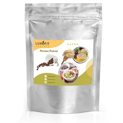 Luxofit Espresso Aroma Pulver, fruchtige und cremige Pulveraromen für Gastronomie und private Küche, Vegan und Vegetarisch, GMO-Frei, geeignet für Lebensmittel und Getränke, Made in Germany (200 g) von luxofit