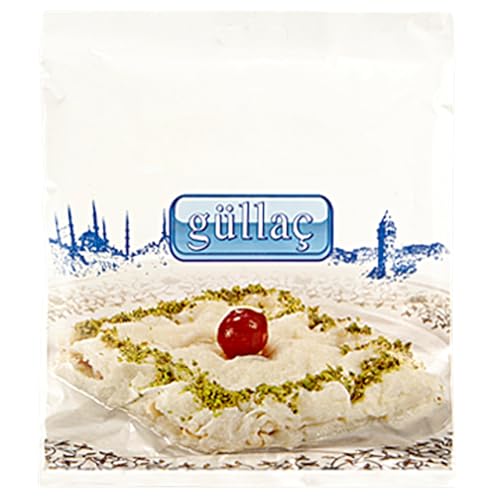 Güllac Blätter für Güllac Dessert, Traditionelles Türkisches Ramadan-Gebäck, Güllaç, 250 g, 2er oder 5er Pack (2er Pack) von Luxury Bites