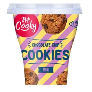 M'Cooky Chocolate Chip Cookies Mini, 12er Pack (12 x 75g) von M' Cooky